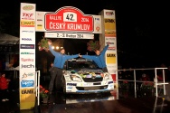 Rallye Český Krumlov: Adolf / Gross - Škoda Fabia S2000